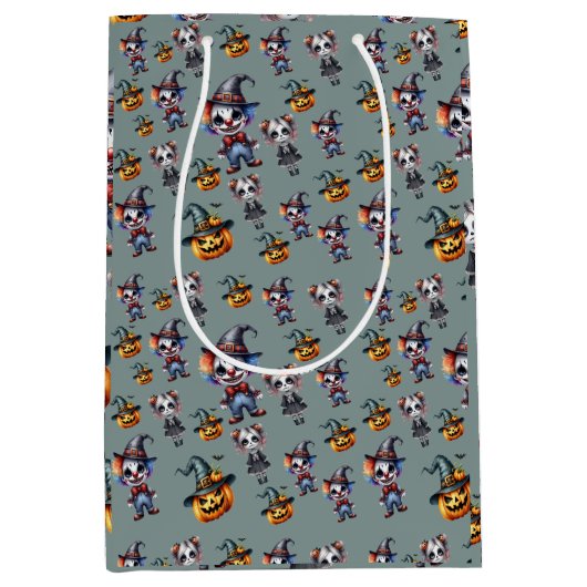 Cute Halloween Medium Cadeauzakje (Voorkant)