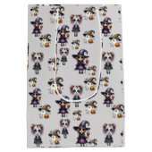 Cute Halloween Medium Cadeauzakje (Achterkant)