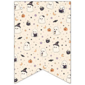 Cute Halloween Mini Geest Vlaggen Sluiting Vlaggetjes (Derde vlag)