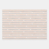 Cute Halloween Modern Pastel Ghost Gift Wrap Inpakpapier Vel (Voorkant 3)