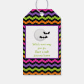 Cute Halloween Monster Girl Halloween Party Cadeaulabel (Achterkant)