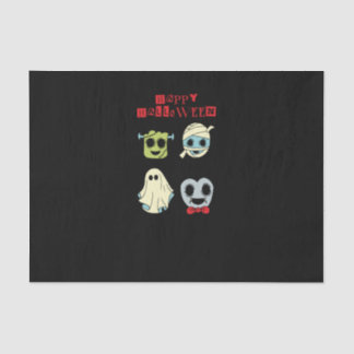 Cute Halloween Monsters Tissue Paper - Funny Boo Tissuepapier