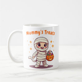 Cute halloween mummie mok