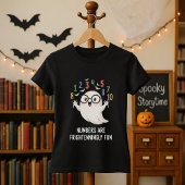 Cute Halloween Numbers Are Frighteningly Fun Math T-shirt