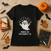 Cute Halloween Numbers Are Frighteningly Fun Math T-shirt