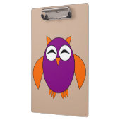 Cute Halloween Owl Clipboard Klembord (Links)