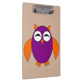 Cute Halloween Owl Clipboard Klembord (Rechts)