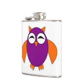 Cute Halloween Owl Flask Heupfles (Links)