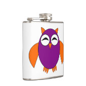 Cute Halloween Owl Flask Heupfles (Rechts)