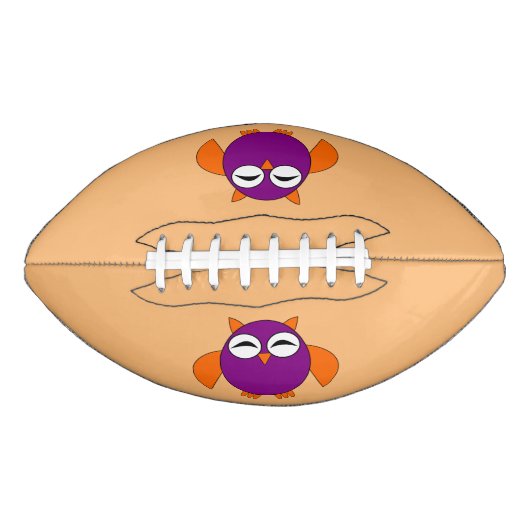 Cute Halloween Owl Football (Voorkant)