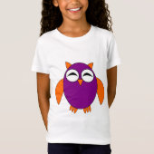 Cute Halloween Owl Kinder T Shirt (Voorkant)
