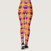 Cute Halloween Owl Leggings (Achterkant)