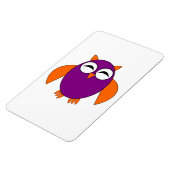 Cute Halloween Owl Magnet Magneet (Linkerzijde)