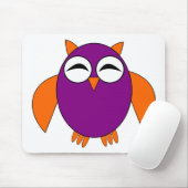 Cute Halloween Owl Mousepad Muismat (Met muis)