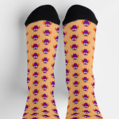 Cute Halloween Owl Patterned Sokken (Top)