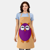 Cute Halloween Owl Schort (Gedragen)