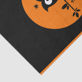 Cute Halloween Owl Tissuepapier (Detail)