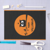 Cute Halloween Owl Tissuepapier (Craft)