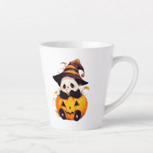 Cute Halloween Panda Latte Mok Kawaii Panda in P