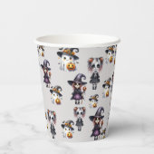 Cute Halloween Papieren Bekers (Achterkant)