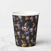Cute Halloween Papieren Bekers (Achterkant)