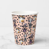 Cute Halloween Papieren Bekers (Achterkant)