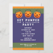 Cute Halloween Party Kaart (Voorkant)