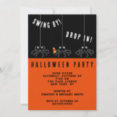 Cute Halloween Party Kaart (Voorkant)