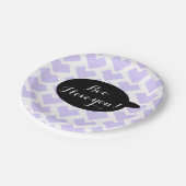 Cute Halloween Party Papieren Bordje (Gekanteld)