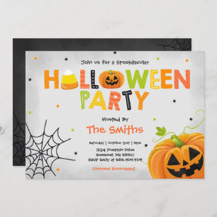 Cute Halloween Party Spooktacular Halloween Party Kaart