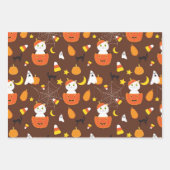 Cute Halloween patronen Inpakpapier Vel (Voorkant)