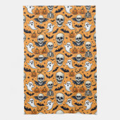 Cute Halloween-patroon Theedoek (Verticaal)