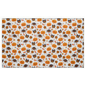 Cute Halloween Pattern Illustratie Stof (Fat Quarter)