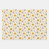 Cute Halloween Pattern Inpakpapier Vel (Voorkant 3)
