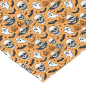 Cute Halloween Pattern Korte Tafelloper (Hoek)
