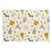 Cute Halloween Pattern Kussensloop (Voorkant)