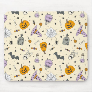 Cute Halloween Pattern Muismat