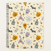 Cute Halloween Pattern Planner (Voorkant)