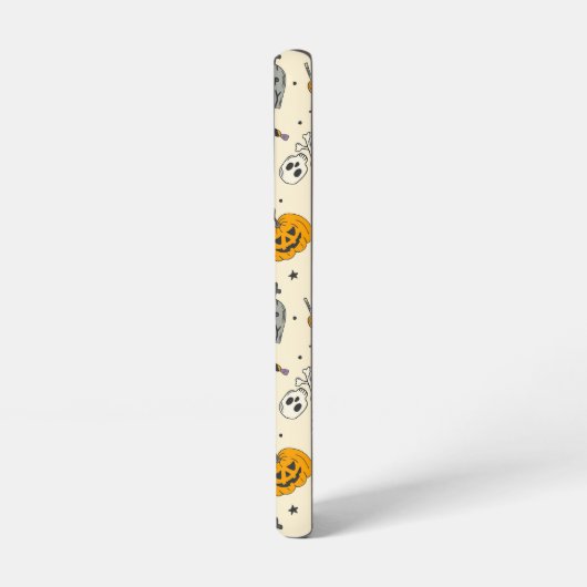 Cute Halloween Pattern Samsung Galaxy Hoesje (Linkerkant)