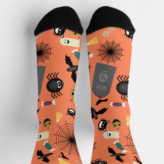 Cute Halloween Pattern Sokken (Top)
