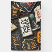 Cute Halloween Pattern Spandoek (Verticaal)