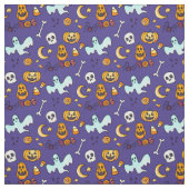Cute Halloween Pattern Stof (Swatch)