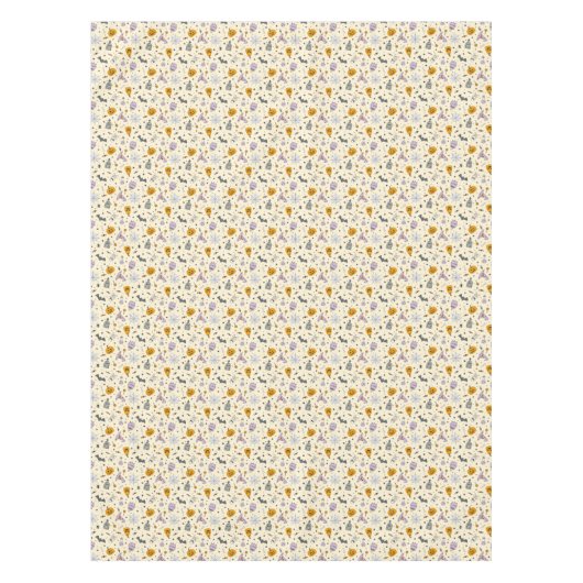 Cute Halloween Pattern Tafelkleed (Voorkant)