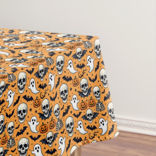 Cute Halloween Pattern Tafelkleed (Voorbeeld)