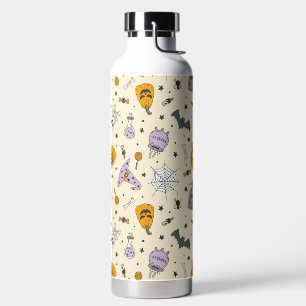 Cute Halloween Pattern Waterfles