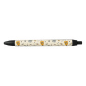 Cute Halloween Pattern Zwarte Inkt Pen (Voorkant)