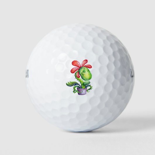 Cute halloween plane predator golfballen (Voorkant)