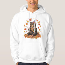 Cute Halloween Pompoen Kruiden Beer Cozy Herfst T-