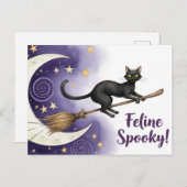Cute Halloween Postcard Briefkaart (Voorkant / Achterkant)