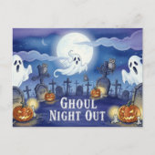 Cute Halloween Postcard Briefkaart (Voorkant)